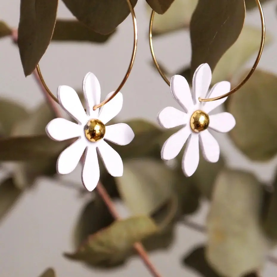 Daisy Hoops